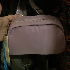 NWT lavender belt bag